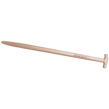 Idealspaten Spaten Schaufel EschenTStiel 85 cm gebogen roh 4 STÜCK