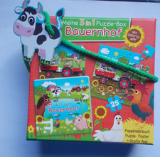 Puzzle - Box Bauernhof Puzzle