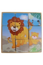 TCHIBO Holzpuzzle 9 Teile