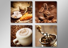 Bilder auf Leinwand 4x 30x30cm