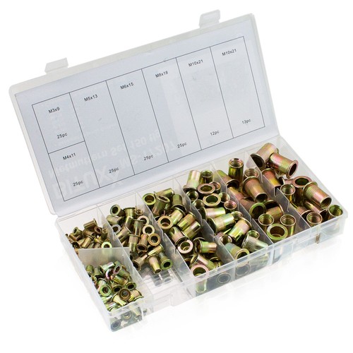 150tlg nietmuttern set - nietmuttern,