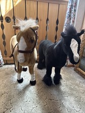 2er Set HEUNEC Stehpferde-