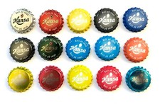 Seltene unbenutzte Kronkorken Norwegen Test Serie