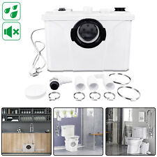 4/1 Hebeanlage Fäkalienpumpe Schmutzwasserpumpe Zerkleinerer Haushaltspumpe 700W