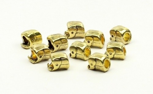 Metallperlen elefant antikgold - metallperlen,