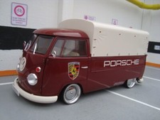 1:18 VW T1 Bulli Porsche mit 15 Zoll Old School Echt Alu Felgen Tuning Tiefer