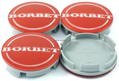 Original borbet nabendeckel - 4x,