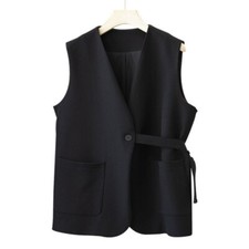 Damen Mode Anzug Weste Blazer
