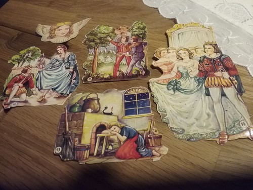 Alte oblaten glanzbilder - alte,