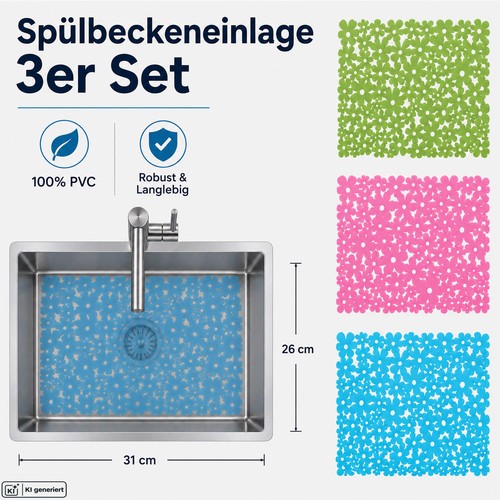 Spülbeckenmatte - 3, x
