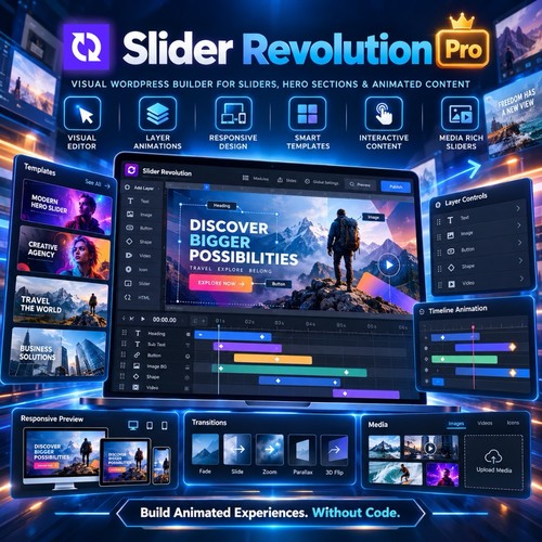 Slider revolution - slider,