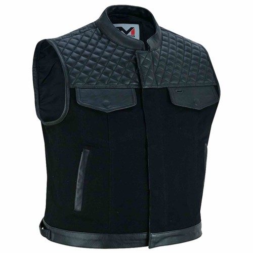 Bikerweste herren textil - bikerweste,
