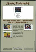 BRD KÜNSTLER-ETB 2002/36 2279 GEMÄLDE KUNST ART ERNST LUDWIG KIRCHNER MALER
