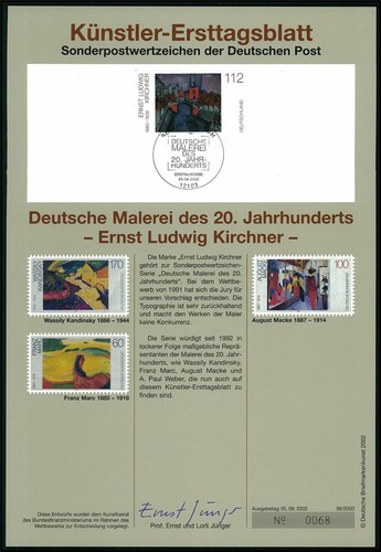 Brd künstler etb 2002 - kÜnstler-etb, 2002/36