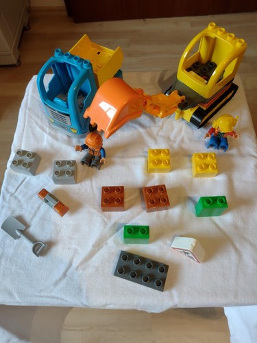 Lego duplo bagger lastwagen - bagger, &