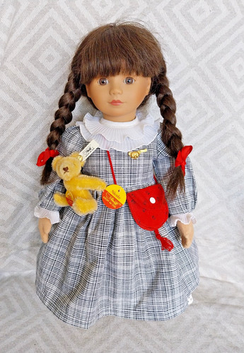 Steiff puppe nicole mit - steiff,