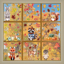 Fensterbilder Herbst