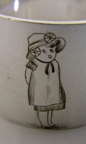 Kate greenaway versilberter - kate,