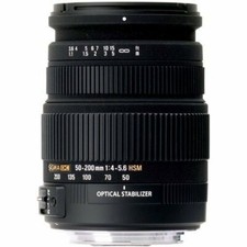 Sigma 200mm 6 dc hsm - 50-200mm, f4-5.6