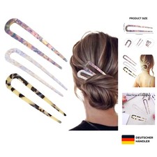 3er Set U-förmige Haargabel