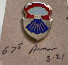 US Army Unit Crest: 67th Armor