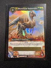 World of Warcraft Wasteland Tallstrider Mount LOOT Card UNSCRATCHED WOW TCG