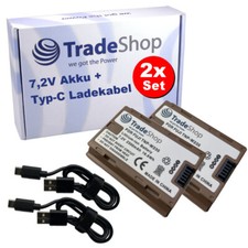 2x Kamera-Akku 7,2V / 2300mAh