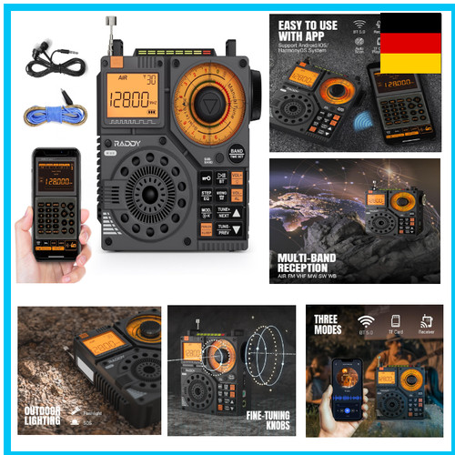 Raddy rf320 kurzwellenradio - rf320,