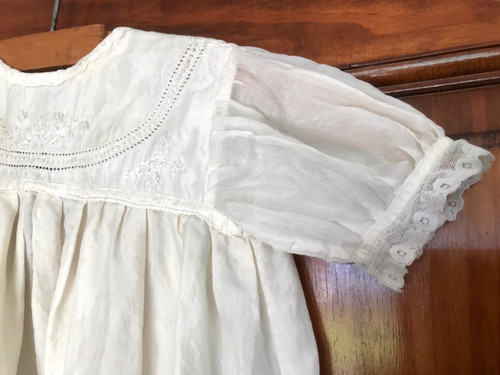 Antikes taufkleid seide - antikes, spitze