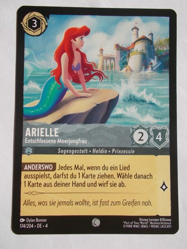 Disney lorcana karte ursulas - karte,