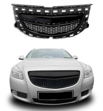 Für Opel Insignia Kühlergrill Sportgrill Front Grill Waben Gitter in Schwarz