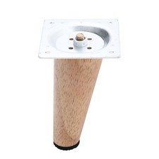 4 Stück Holz-Möbelbeine –
