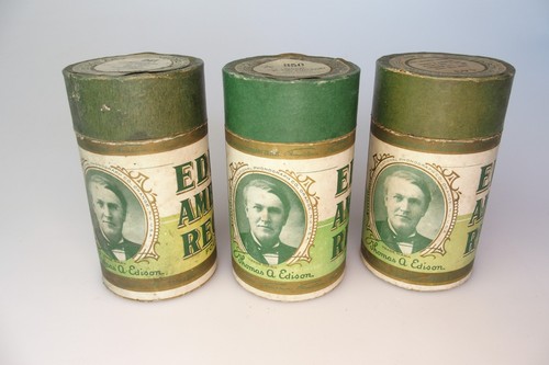Edison amberol walzen - edison, dosen