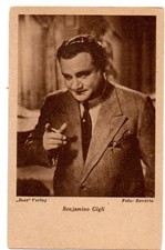 Benjamino Gigli * 1890 in Recanati; † 1957 in Rom - Schauspieler