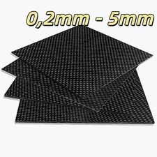 Carbon Platte CFK 0,2mm - 5mm