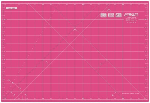 Olfa schneidematte pink x - schneidematte,