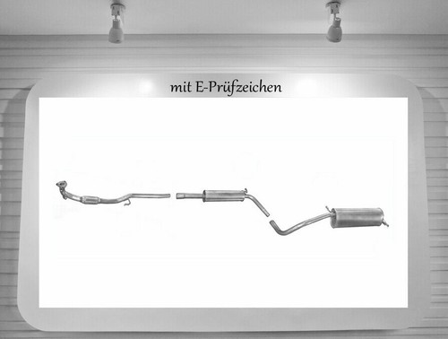 Auspuffanlage für polo 9n - auspuffanlage, vw