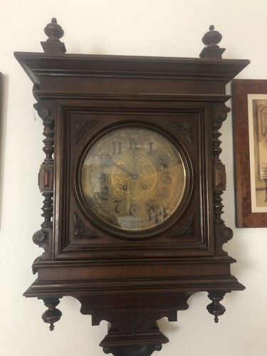 Antiker wandregulator 1900 - um,