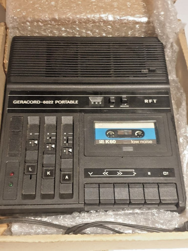 Ddr kassettenrecorder geracord - kassettenrecorder,