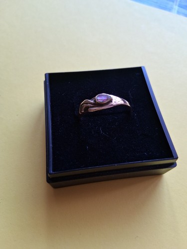 Kleiner goldfarbener ring aus - kleiner,