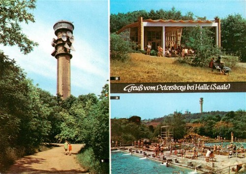 Petersberg halle richtfunk - petersberg, und