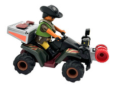 Playmobil Wilderer auf Quad Tarnquad Safari Wild Life Afrika Figur Fahrzeug