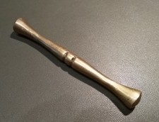 Stössel Mörser Akupressur Kubotan Messing Kupfer Apotheke Massage Medizin EDC