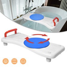 Drehscheibe Badewannensitz mit Armlehnen Badewannenbrett Sitzbrett Wannenbrett