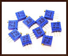 5x Spindeltrimmer T93YA 10% 5K RESISTOR TRIMMER Potentiometer #701850