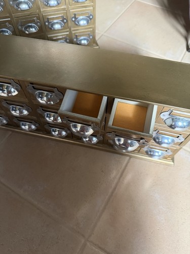 Kleinteilemagazin metall gold - kleinteilemagazin,