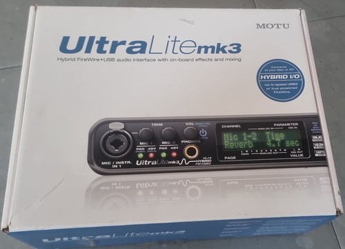 Motu ultralite mk3 hybrid - motu, ultralite-mk3