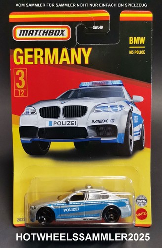 Matchbox germany bmw m5 - germany, "bmw