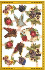 Glanzbilder Oblaten Scraps