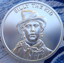1 oz. BILLY THE KID Wild West